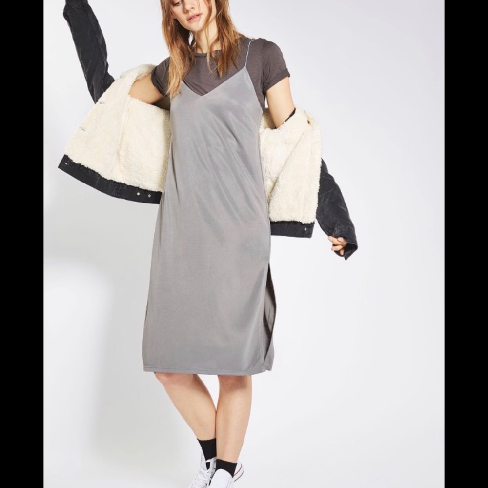 Top Shop Grey dress.